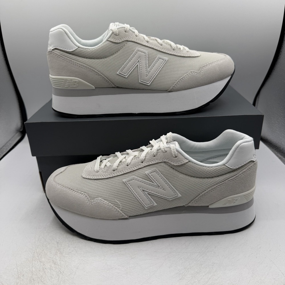 New Balance 515H Platform Shoes Women Sz 8.5 B White Lifestyle Sneakers WL515HWH
